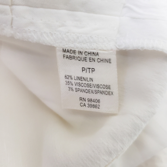 THEORY white tier ruffle elastic waist skirt P/TP - Picture 8 of 8